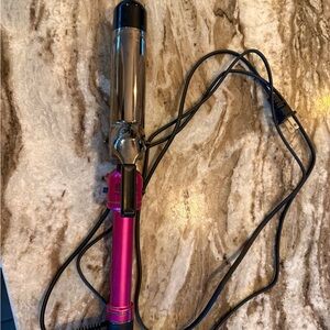 Hot Tools Pink and Black Curling Iron